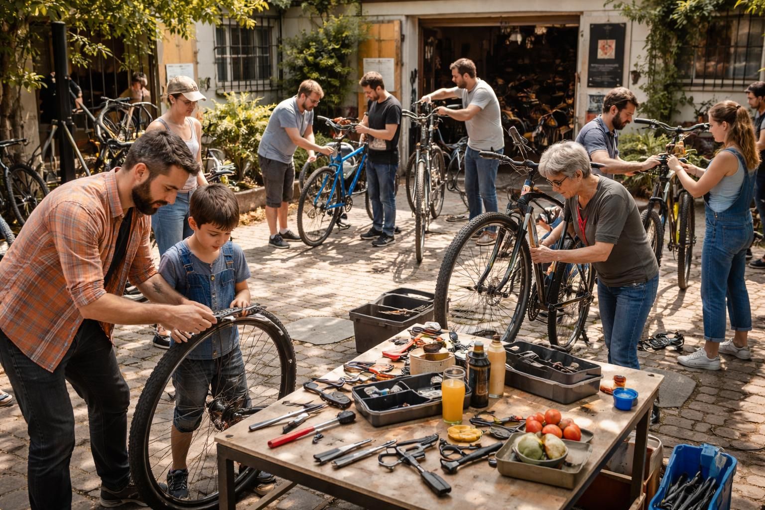 découvrez comment entretenir votre vélo à moindre coût grâce aux ateliers participatifs et aux pièces d'occasion proposées par decathlon.