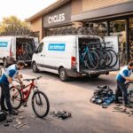 profitez de la livraison de vélos avec nos fourgons équipés et bénéficiez des services de montage decathlon spécialement conçus pour les magasins cycles.